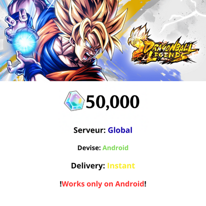 [ Android ] Compte Dragon Ball Legends